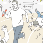 運動会、親のケガ予防と速く走るコツ